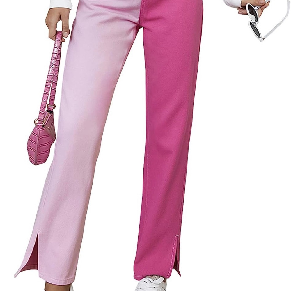 Y2K Straightleg Pink Jeans
